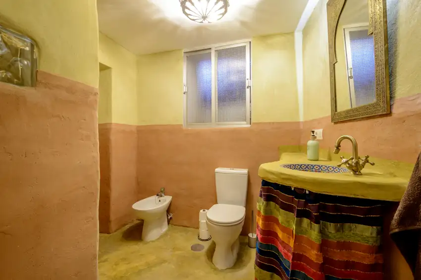 Shared bathroom overview
